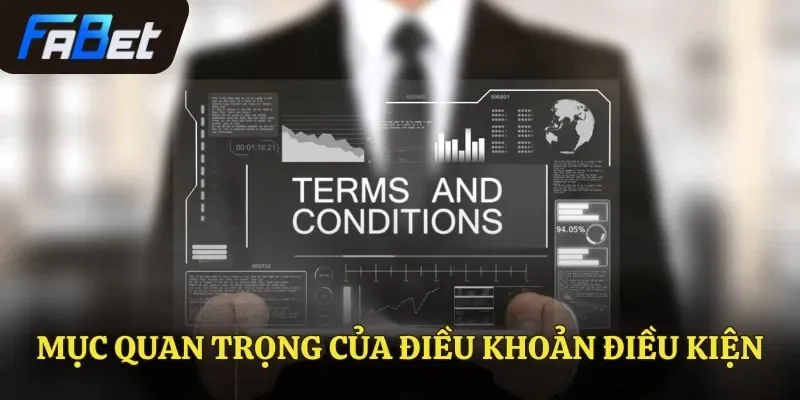 Những mục quan trọng của điều khoản điều kiện FABET